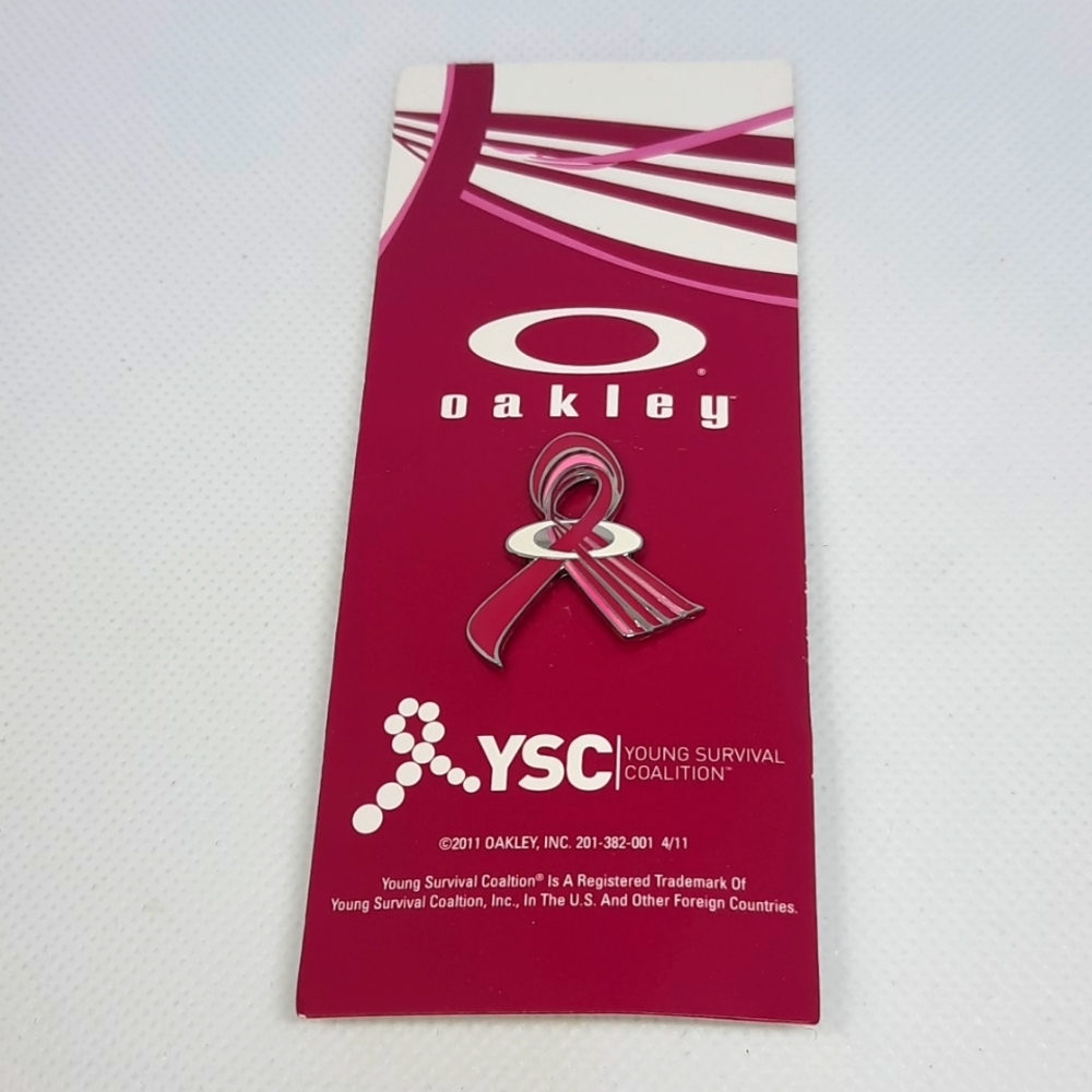 OAKLEY YSC Young Survival Coalition pin